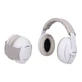 Casti antifonice 2 in 1, Alb, Dooky
