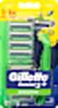 Gillette Sensor3 Sensitive Shaver + 8 refills, 1 pc
