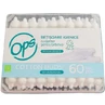 Betisoare igienice cu opritor pentru bebelusi, 60 bucati, Ops