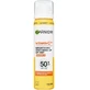 Spray met vitamine C en SPF 50+ om over make-up aan te brengen, 75 ml, Garnier