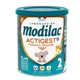 Modilac Actigest Lait En Poudre Formule Epaissie 2 6 à 12 Mois 800 g