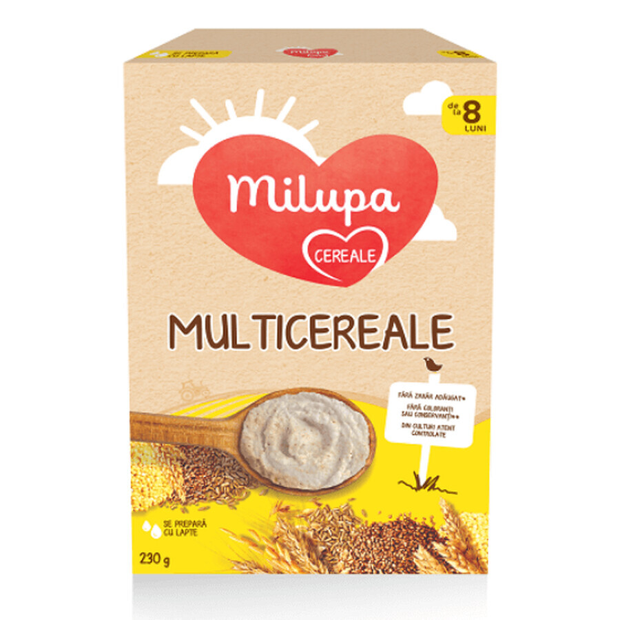 Multigrain, +8 mois, 230 g, Milupa