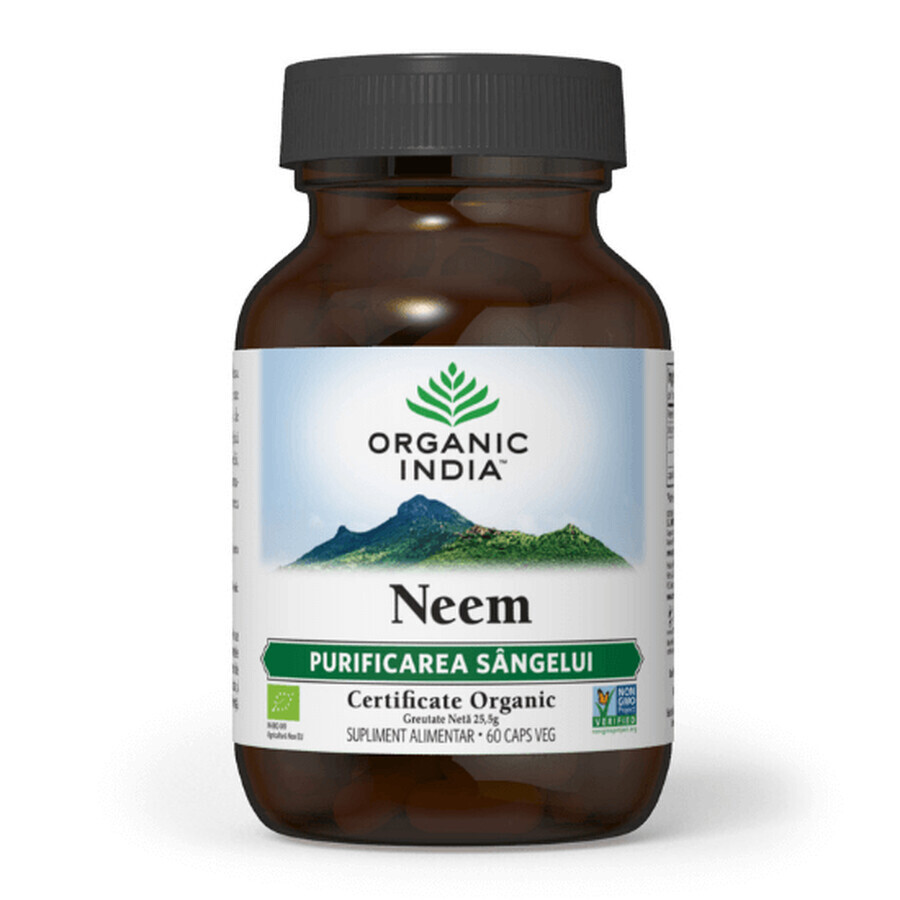 Neem, 60 gélules, Organic India