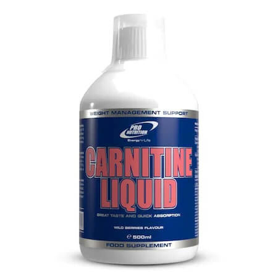 Carnitine liquide, saveur de baies, 500 ml, Pro Nutrition