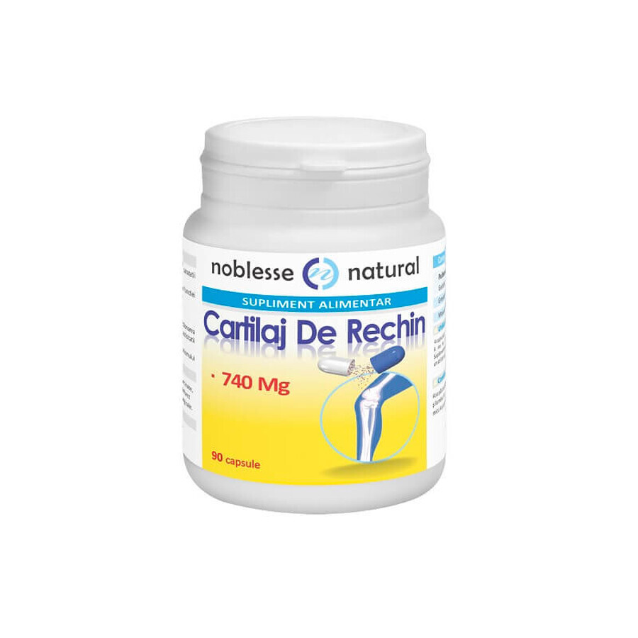 Cartilage de requin 740 mg, 90 gélules, Noblesse