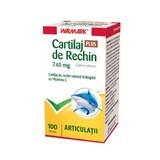 Cartilage de Requin Plus 740 mg avec vitamine C, 100 gélules, Walmark