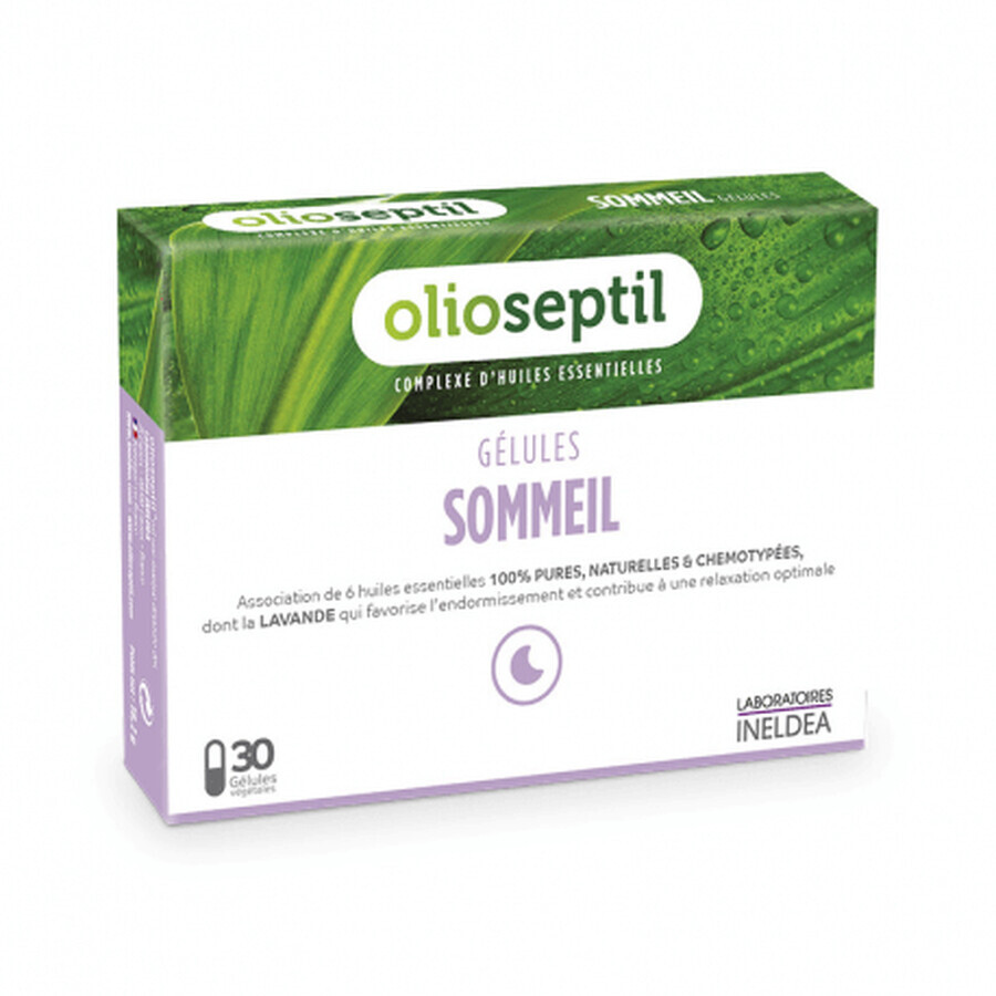 Olioseptil Sommeil, 30 gélules, Laboratoires Ineldea
