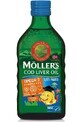 Omega 3 olio di fegato di merluzzo al gusto tutti-frutti per bambini, 250 ml,&#160;M&#246;ller&#39;s
