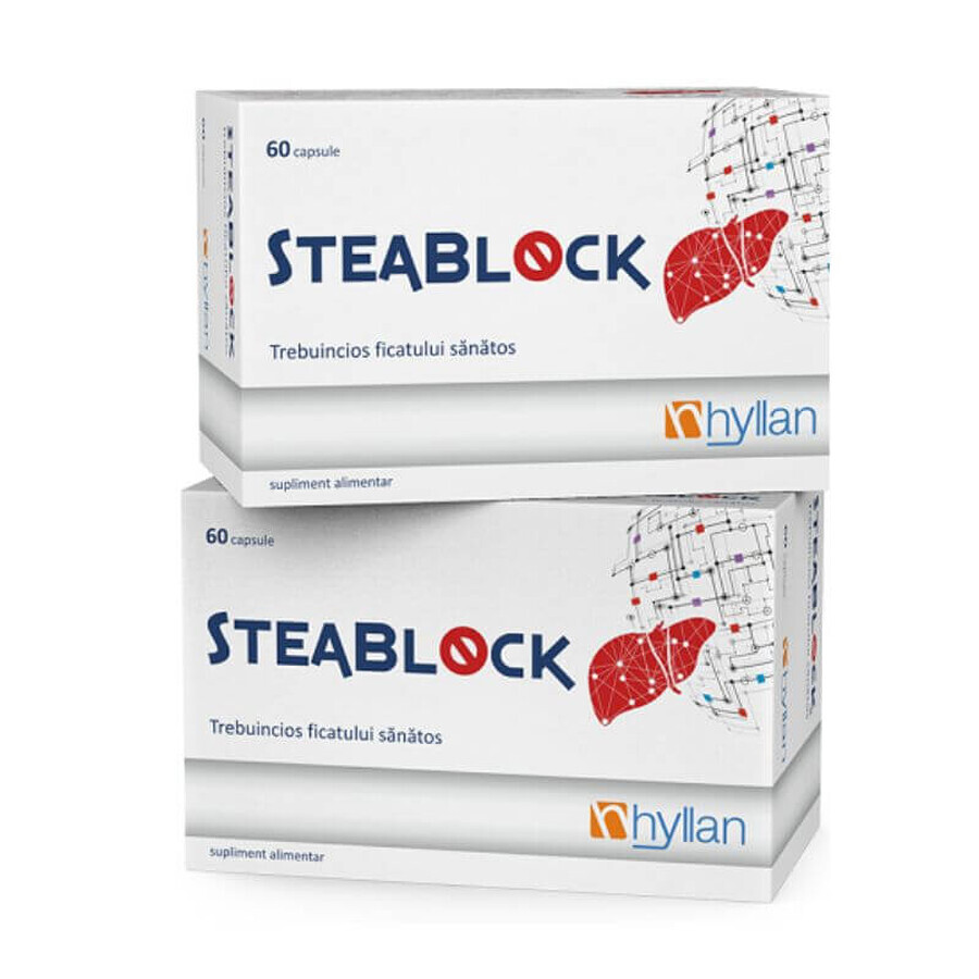 Steablock Packung, 60 Kapseln + 60 Kapseln, Hyllan Bewertungen