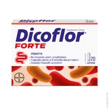 Dicoflor Forte (anciennement Dicoflor 6), pour les enfants à partir de 3 ans et les adultes, 20 gélules