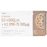 SEMA Lab Vitamin D3 4000 IU + K2 (MK-7) 100 µg, 60 soft capsules