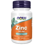 Now Foods Zinc 50 mg, zinc gluconate, 100 vegan tablets