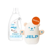 Jelp Baby 0+, hypoallergenic washing milk, white, 1.5 l + free teddy bear