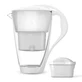 Dafi Crystal Led ulcior cu filtru din sticlă, alb, 2 l + filtru Unimax, 1 buc