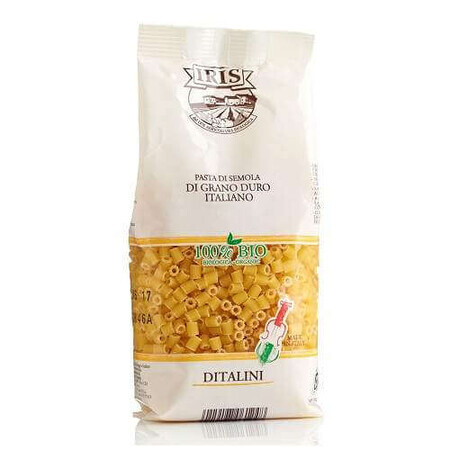 Pâtes complètes Ditalini, 250 g, Iris Bio