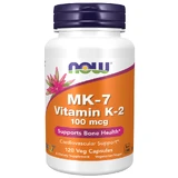 Now Foods MK-7 Vitamin K-2 100 µg, vitamin K, 120 capsules