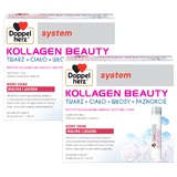Doppelherz System Kollagen Beauty set, raspberry and blueberry flavor, 2 x 30 ampoules