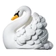 Natruba, natural rubber bath toy teether, swan, from birth, 1 piece