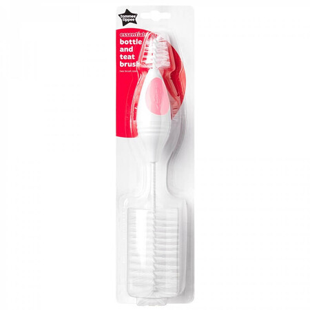 Brosse à biberon et à tétine Essentials, rose, Tommee Tippee