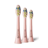 Oromed ORO-SONIC NEXT rosa puntas de cepillo de dientes sónico, 3 piezas