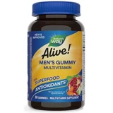 Jellies for men Alive Men's Gummy Multivitamin, 60 piezas, Secom