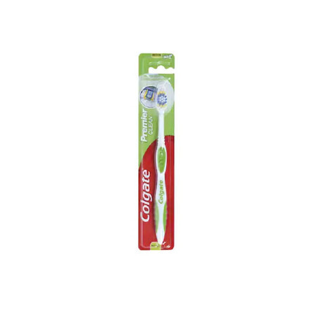 Brosse à dents Premier Clean Medium, différentes couleurs, Colgate