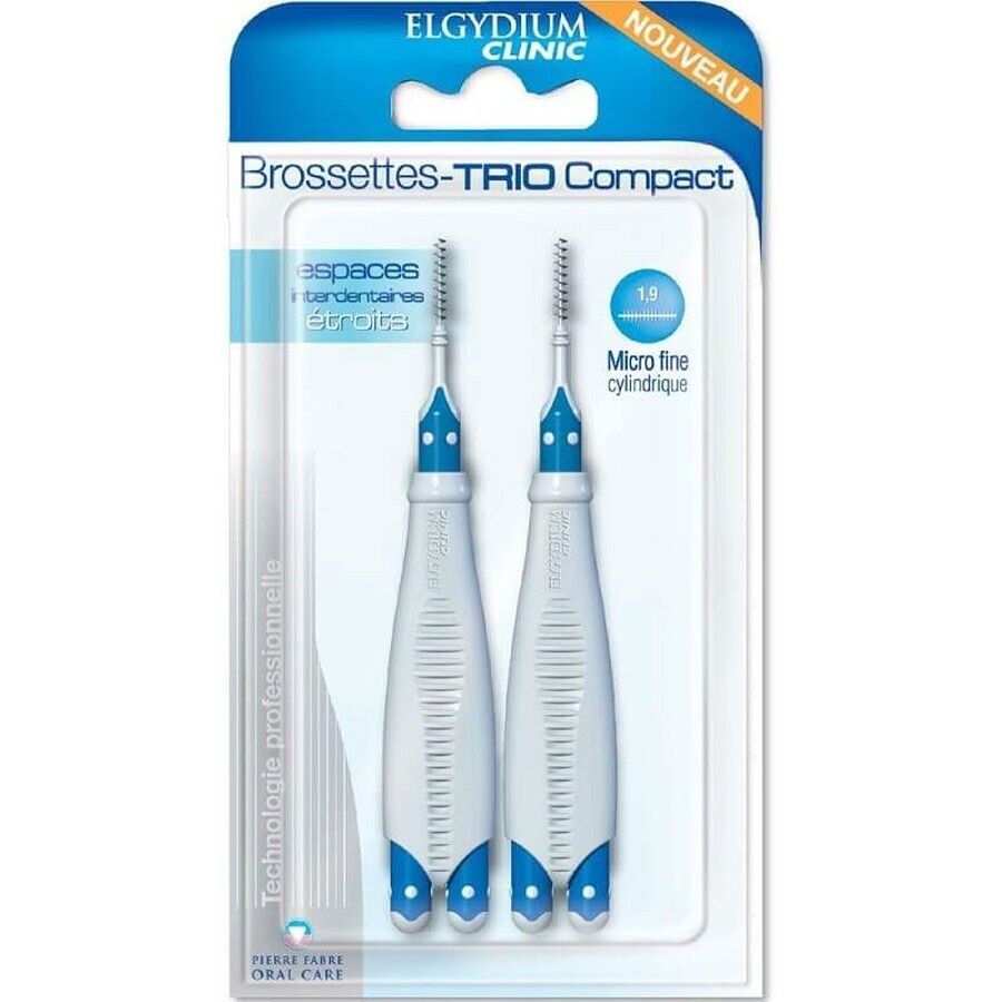 Brosse interdentaire Triocompact Micro-Fine, Elgydium Clinic