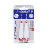 Brosse à dents, Trio Compact Large, 2 pièces, Elgydium Clinic