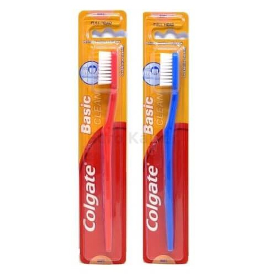 Brosse à dents Basic Clean, Soft, Colgate