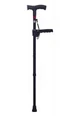 Bâton de marche réglable avec lampe de poche, alarme et radio FM Dr Happy JLG00302
