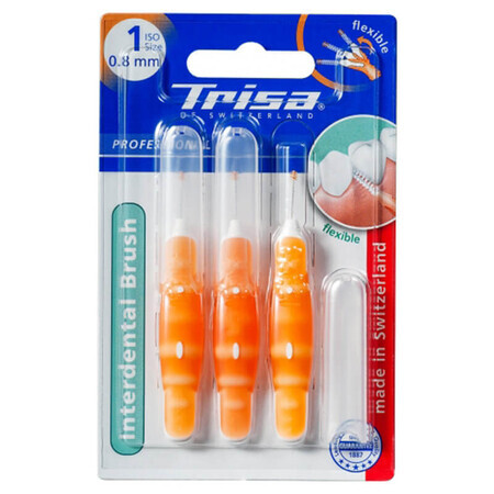Spazzolino interdentale ISO 2 spazzolino da denti, 0,9 mm, Trisa
