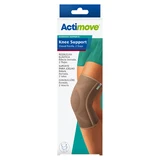 Actimove Everyday Supports, rodillera estabilizadora, con rótula incorporada y 2 ballenas, beige, talla M