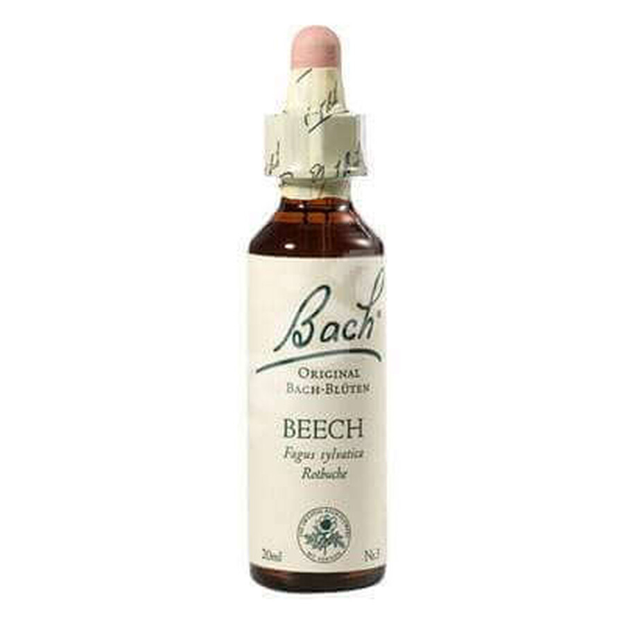 Beech Tropfen, Original Bach, Buche, 20 ml, Rescue Remedy