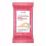 Luba, cleansing moistened hand wipes with antibacterial liquid, for women, 15 pieces