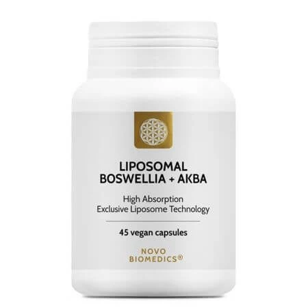 Novo Biomedics Boswellia liposomal + Akaba, 45 gélules, Novo Biomedics