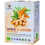 100% Natural and Organic Ginger and Turmeric Juice 3L