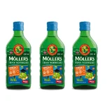 Möller's Omega-3 Levertraan, Tutti Frutti 3x250 ml
