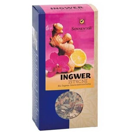 Té ecológico Jengibre con limón, 80 g, Sonnentor