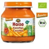 Purée de carottes bio, +4 mois, 125 g, Holle Baby Food