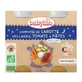 Puré ecológico de zanahoria, pasta y tomate, +8meses, 2X200g, BabyBio