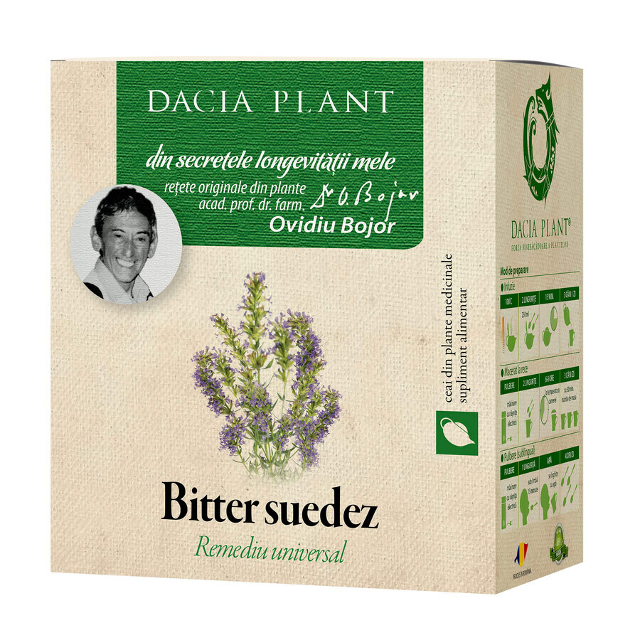 Thé suédois amer, 50g, Plante de Dacia