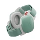 Casti antifonice pentru bebelusi Muffy Baby, Sage Green, + 0 luni, 1 bucata, Alpine