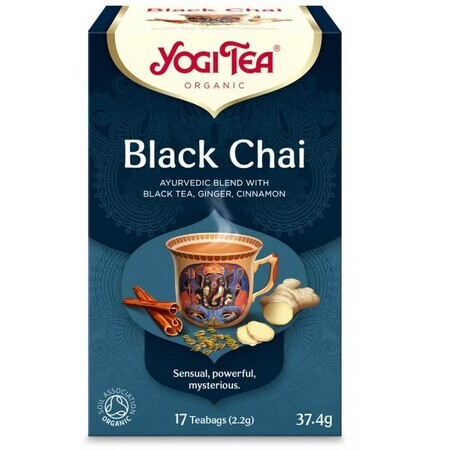 Thé noir Chai, 17 sachets, Yogi Tea