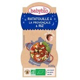 Menu Bio Purée Ratatouille à la Provençale, +12mois, 2X200g, BabyBio