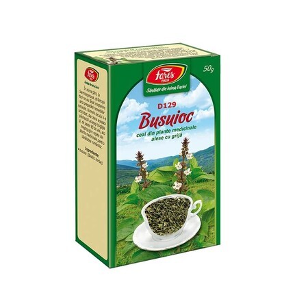 Ceai Busuioc iarba, D129,  50 g, Fares