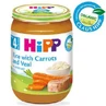 Rice, carrots and veal puree, +4 months, 190 g, Hipp