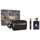 Versace Pour Homme Dylan Blue Zestaw Woda toaletowa, 100 ml + Woda toaletowa, 10 ml + Kosmetyczka