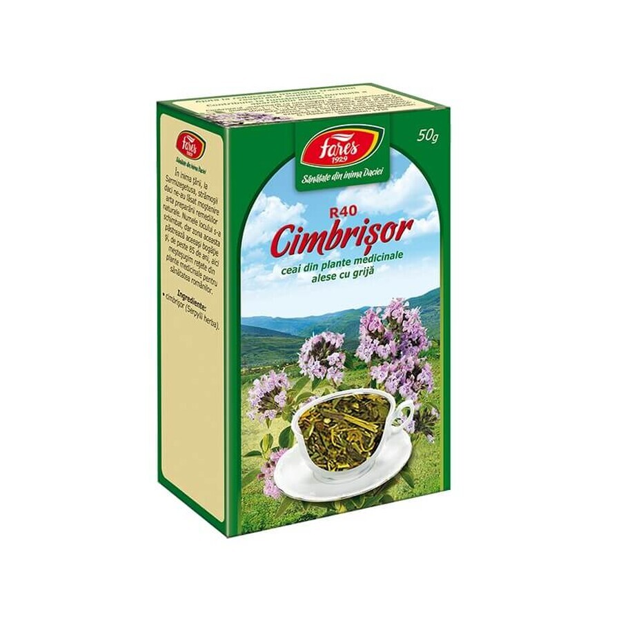 Tisana Cimbrișor, R40, 50 g, Fares