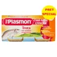 Puré homogeneizado de trucha con verduras, +6 meses, 2x 80 g, Plasmon