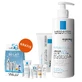 La Roche-Posay Kit Cicaplast Baume B5+, loțiune regenerantă calmantă, 100 ml + Lipikar Baume AP+M, loțiune de corp, de la naștere, 400 ml + cutie mini produse gratuit